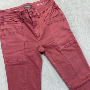 DL1961 Pants Women's 24 Florence Ankle Mid Rise‎ Instasculpt Skinny Canyon Rose